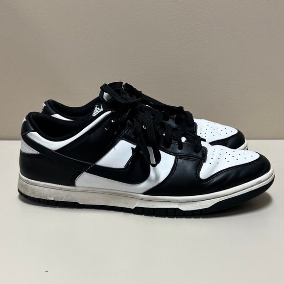 Nike Dunk Low Retro Men's size 11.5 White Black Panda DD1391-100 - Picture 2 of 8